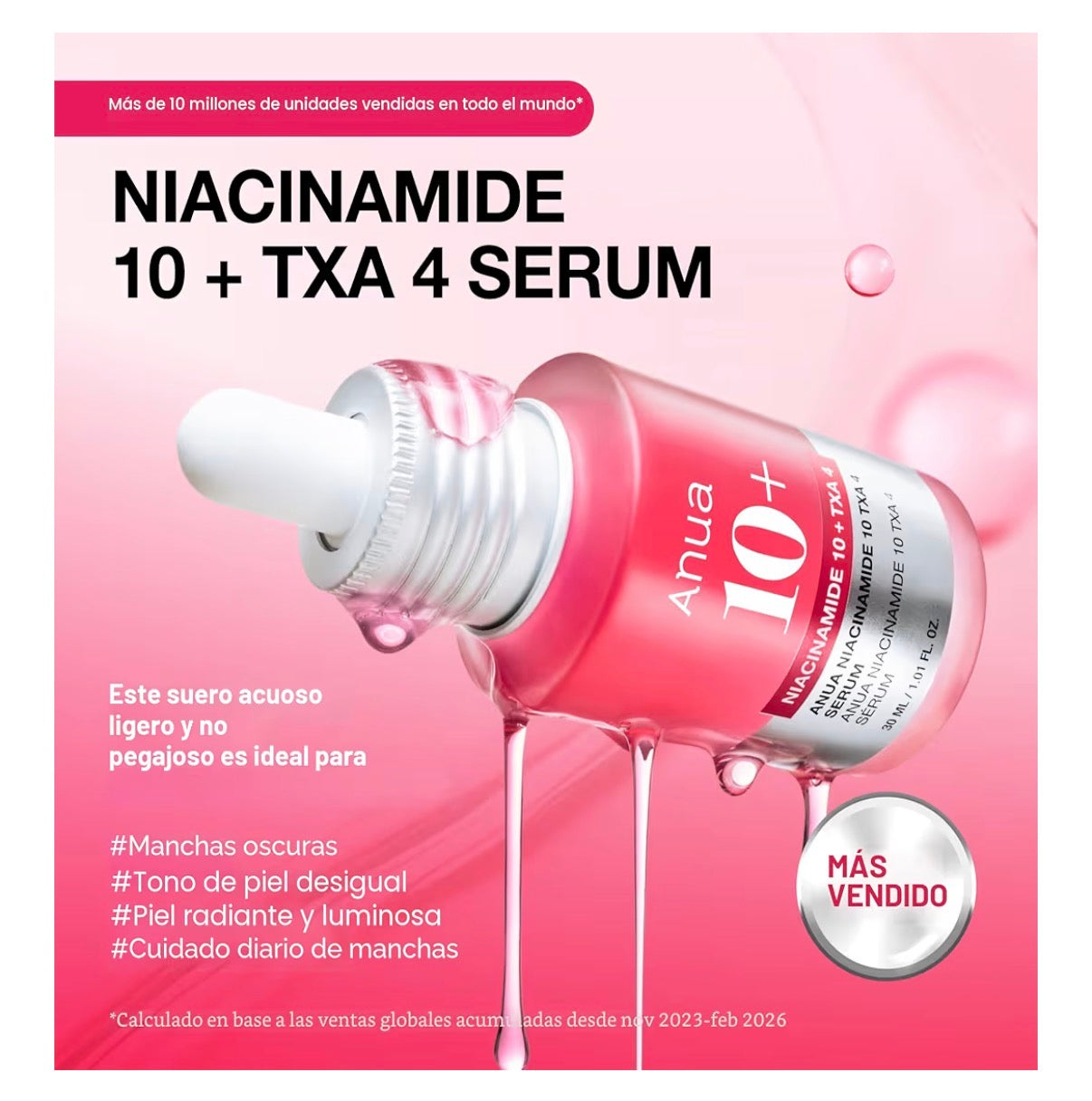 Serum anua niacinamida + ácido tranexamico