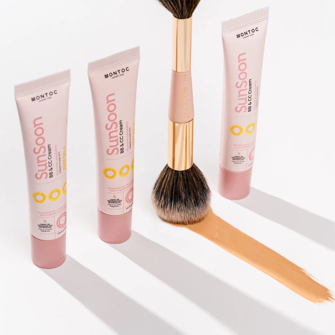 Sunsoon Montoc BB & CC cream spf 50 base adaptativa