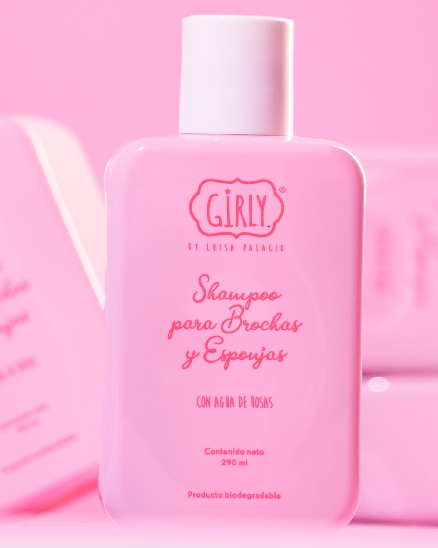 Shampoo de brochas y esponjas Girly