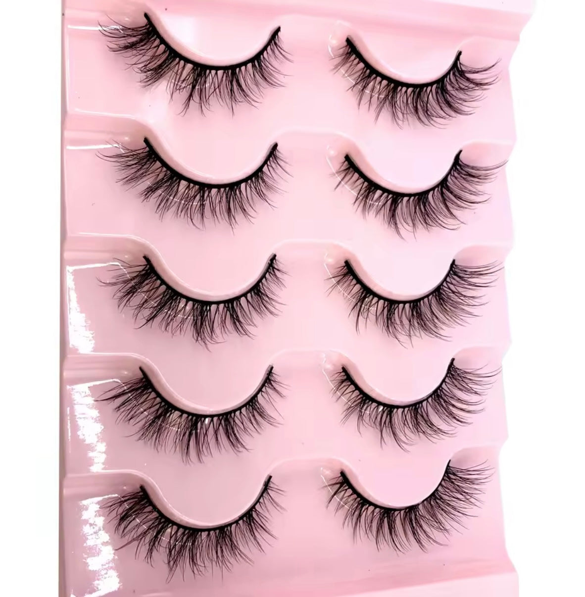 Pestañas x5 pares ref Valen