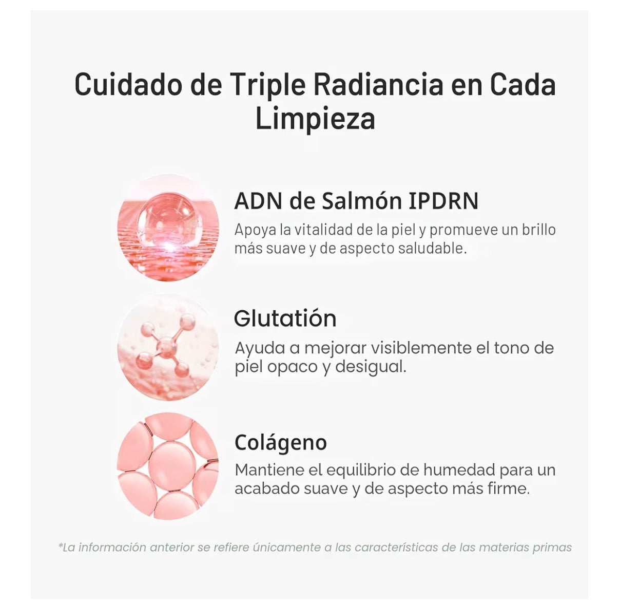 Jabón facial hidratante de esperma de salmón medicube