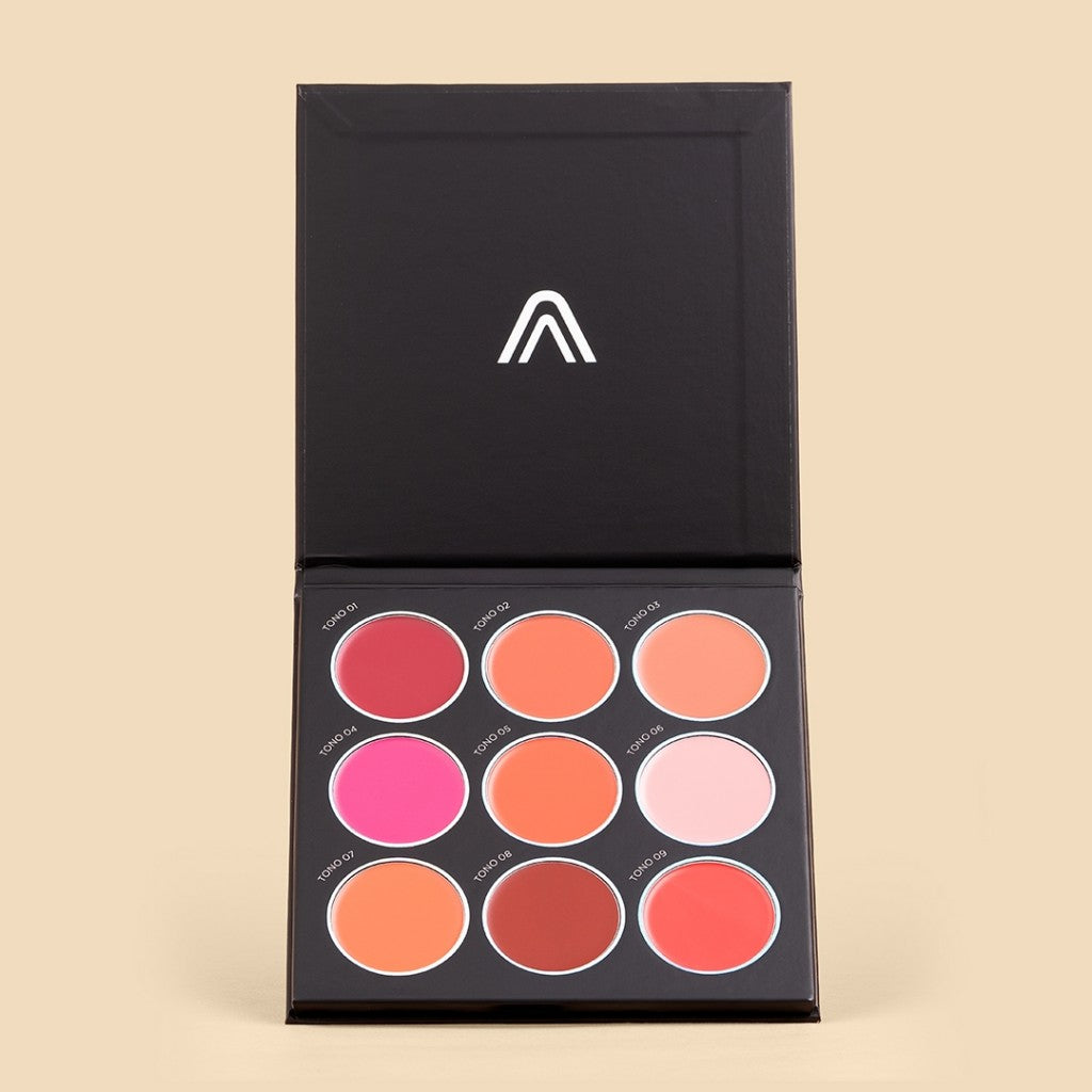 Paleta Creamy cheeks atenea rubor en crema