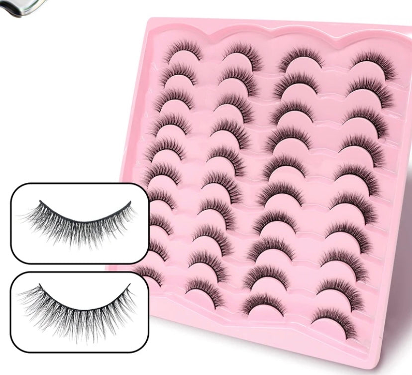 Pestañas x 20 pares ref Soft