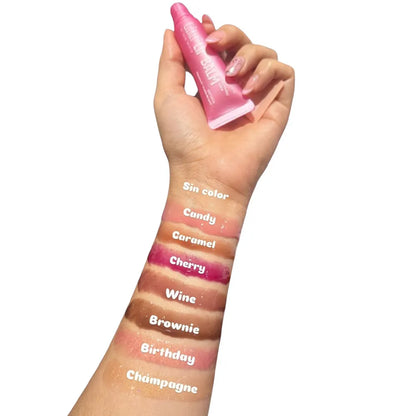 Lip balm oil con peptidos Girly