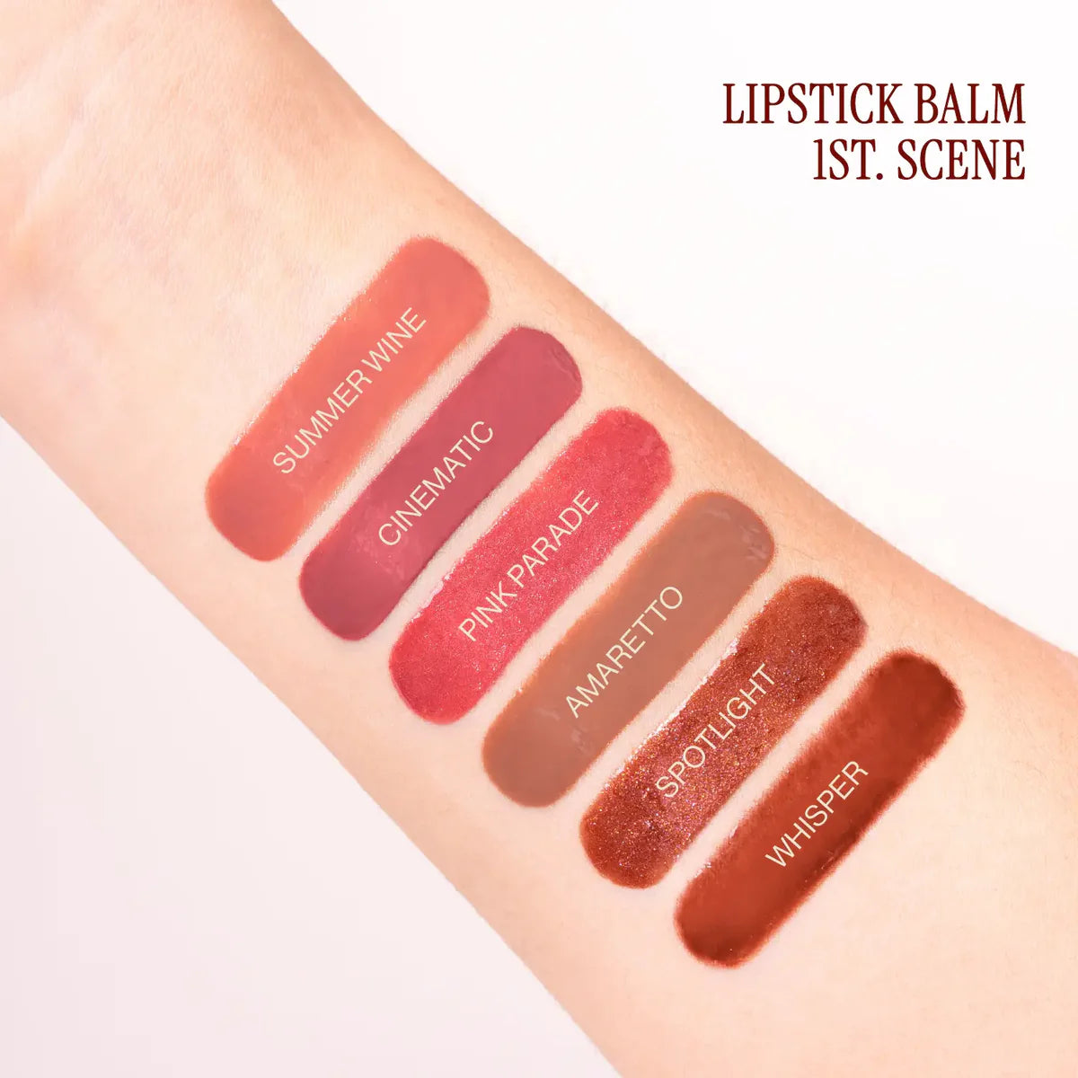 Lipstick balm atenea 1st scene bálsamo con color