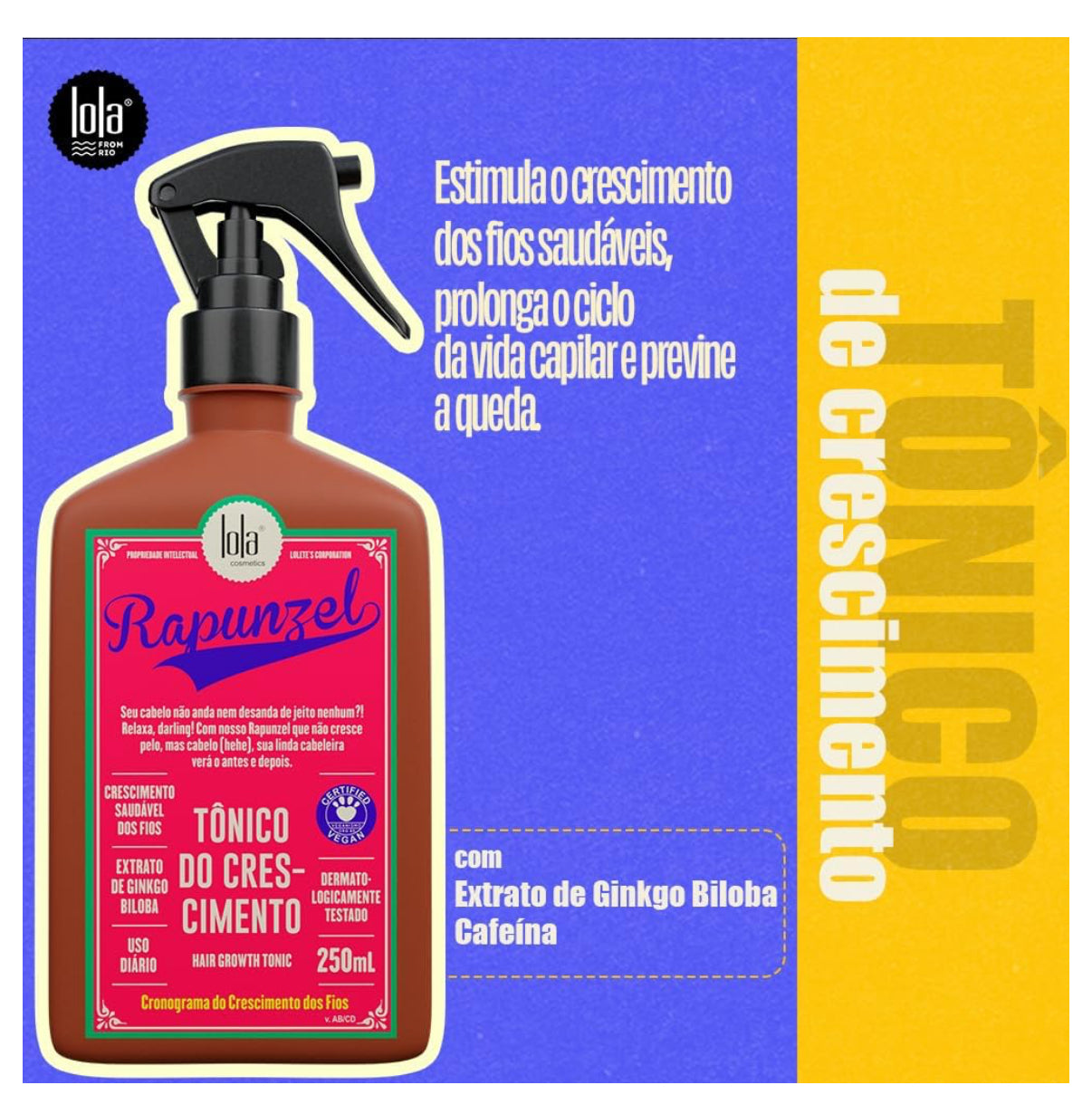 Tónico capilar rapunzel Lola from Rio