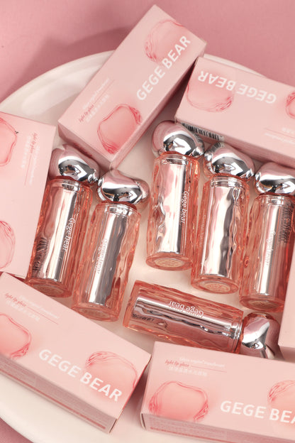 Lip oil tinted gege bear tapa plateada
