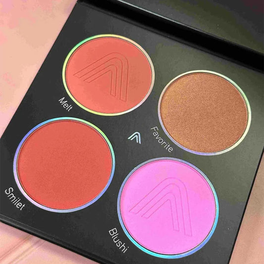 Paleta glam black de rubores Atenea