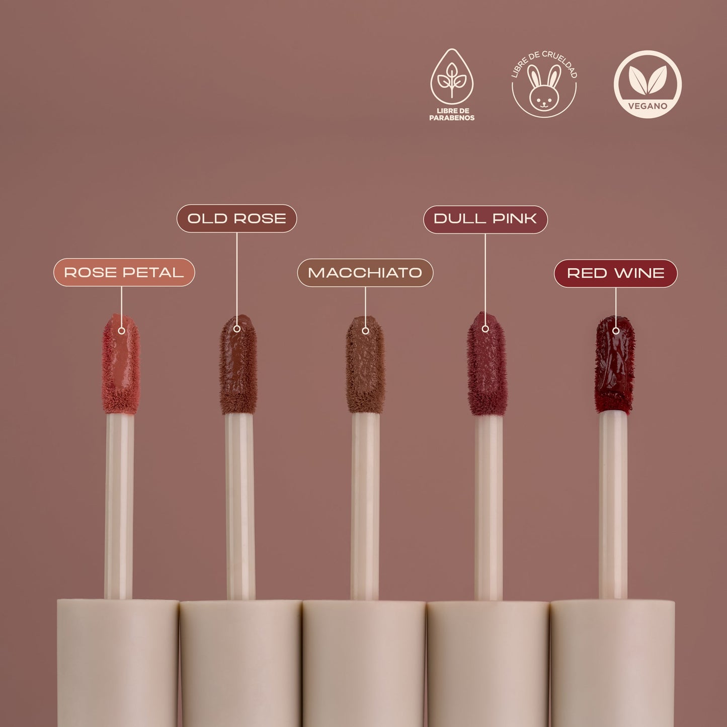 Labial líquido velvet atenea