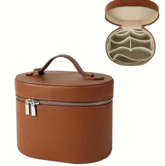 Cosmetiquera cuerina