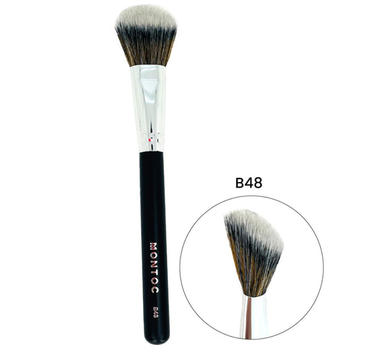 Brocha b48 base, rubor y contorno en crema Montoc