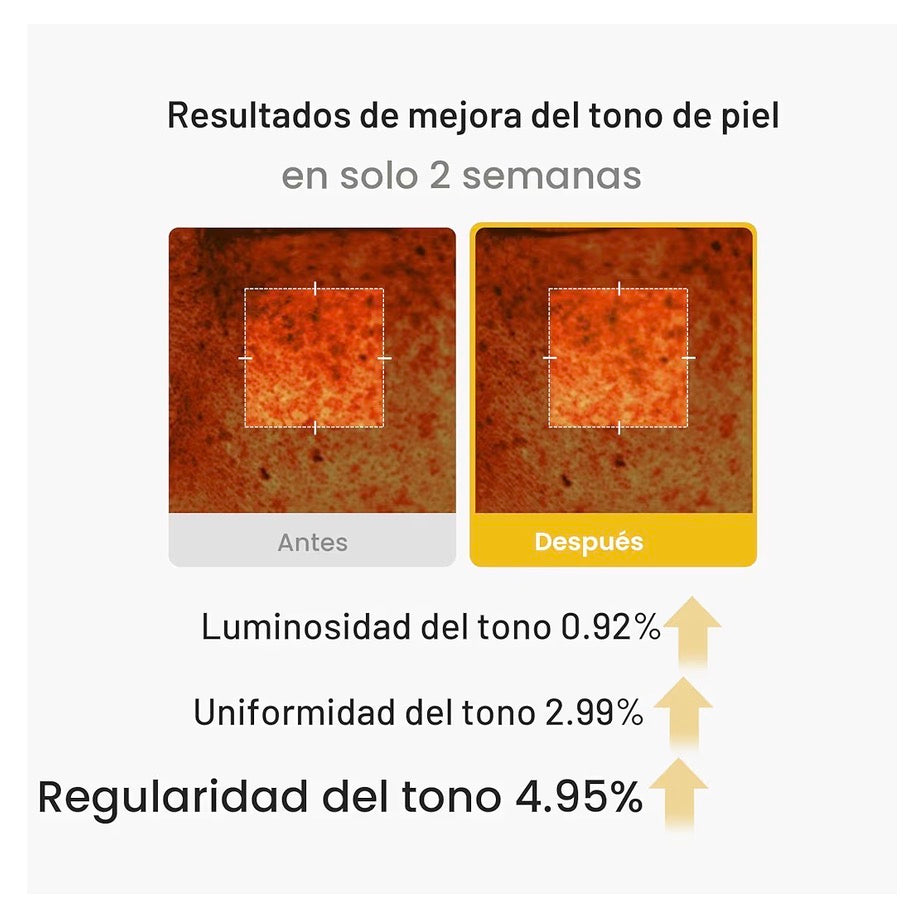 Crema medicube de cápsulas de ácido kojico, turmerico y niacinamida