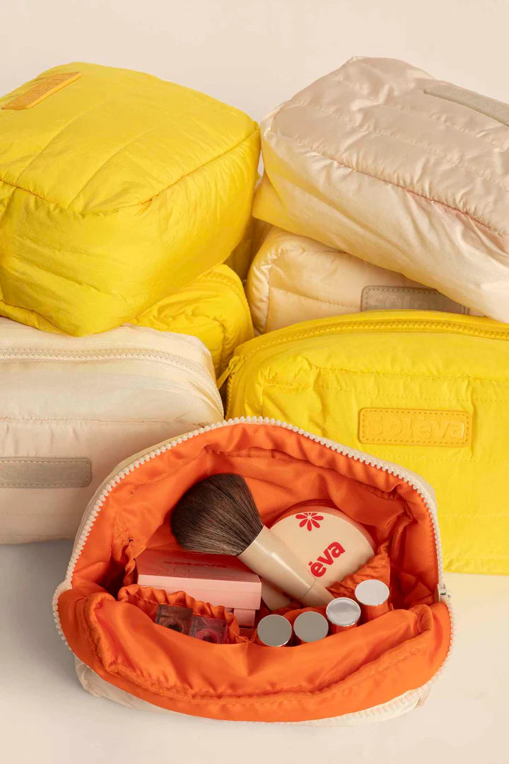 Kit de brochas soleva + cosmetiquera