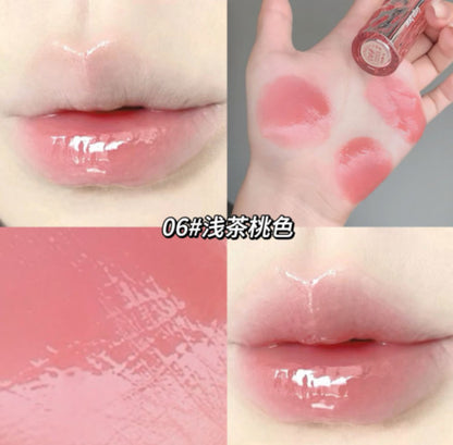 Lip oil tinted gege bear tapa plateada