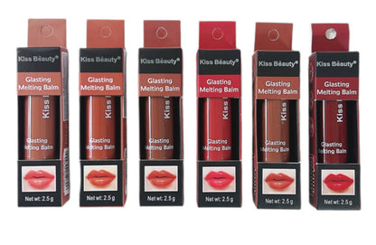 Kiss beauty lip balm con color