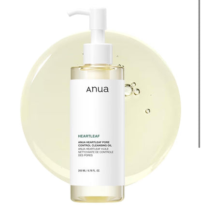 Aceite limpiador para doble limpieza anua