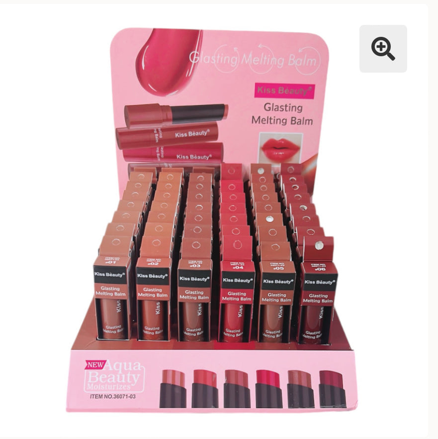 Kiss beauty lip balm con color