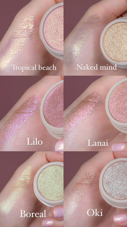 Sombras brillantes individuales Atenea