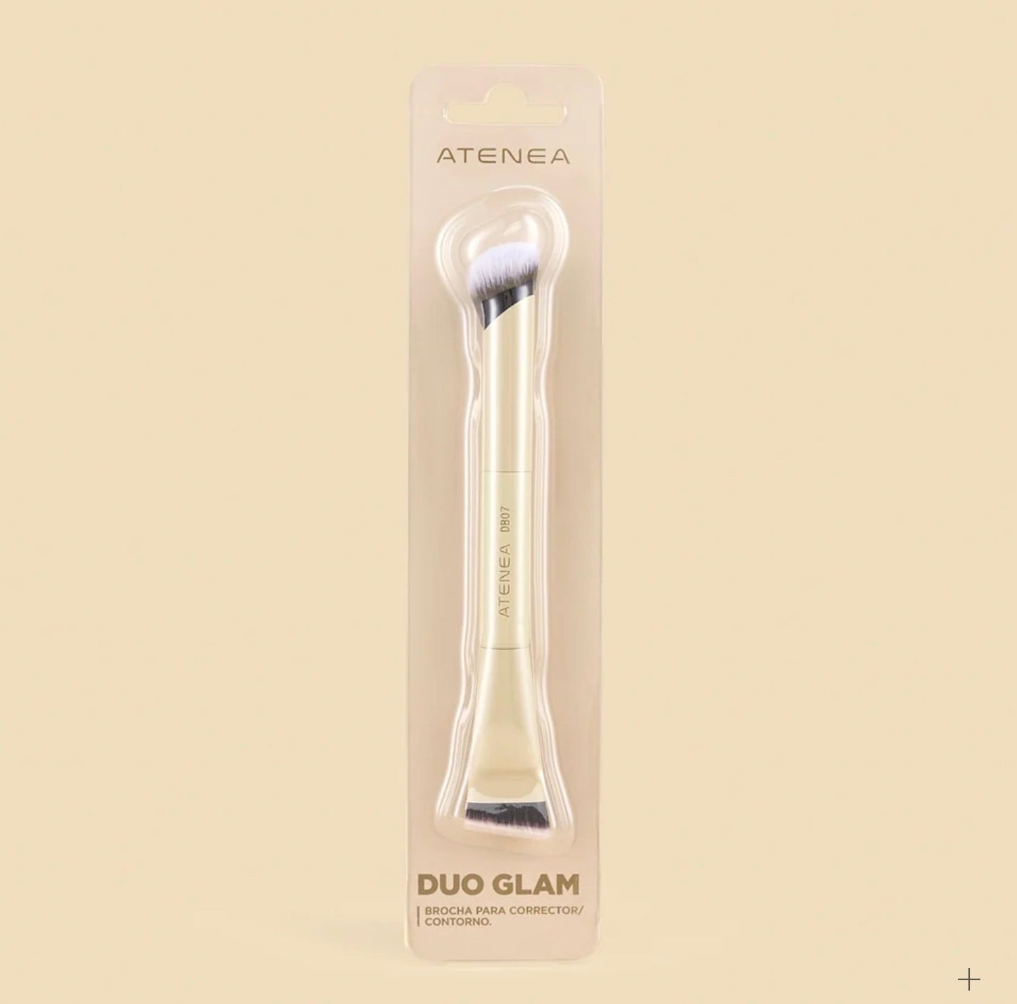 Brocha dúo Glam 7 corrector y contorno de nariz