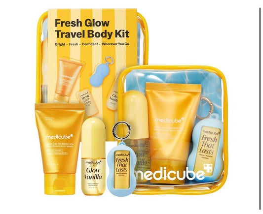 Kit corporal medicube jabón, Splash y desodorante