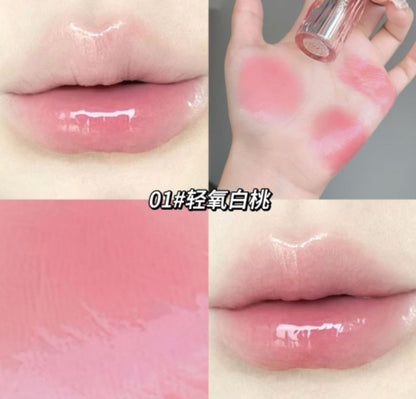 Lip oil tinted gege bear tapa plateada
