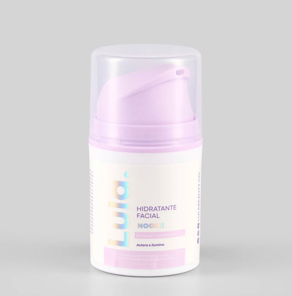 Hidratante Facial Noche Con Ceramidas Lula