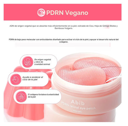 Parches para ojeras de pdrn Abib