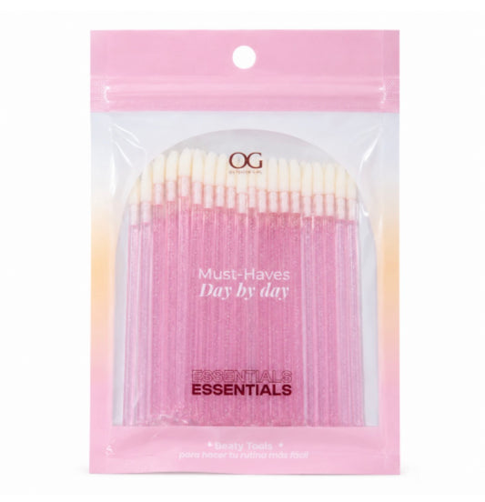 Aplicadores desechables de maquillaje