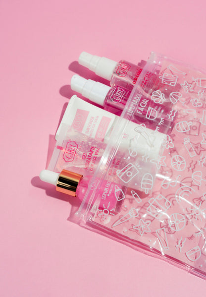 Kit mini skincare + protector solar Girly