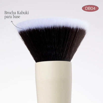Brocha dúo para base & corrector DB04 Atenea