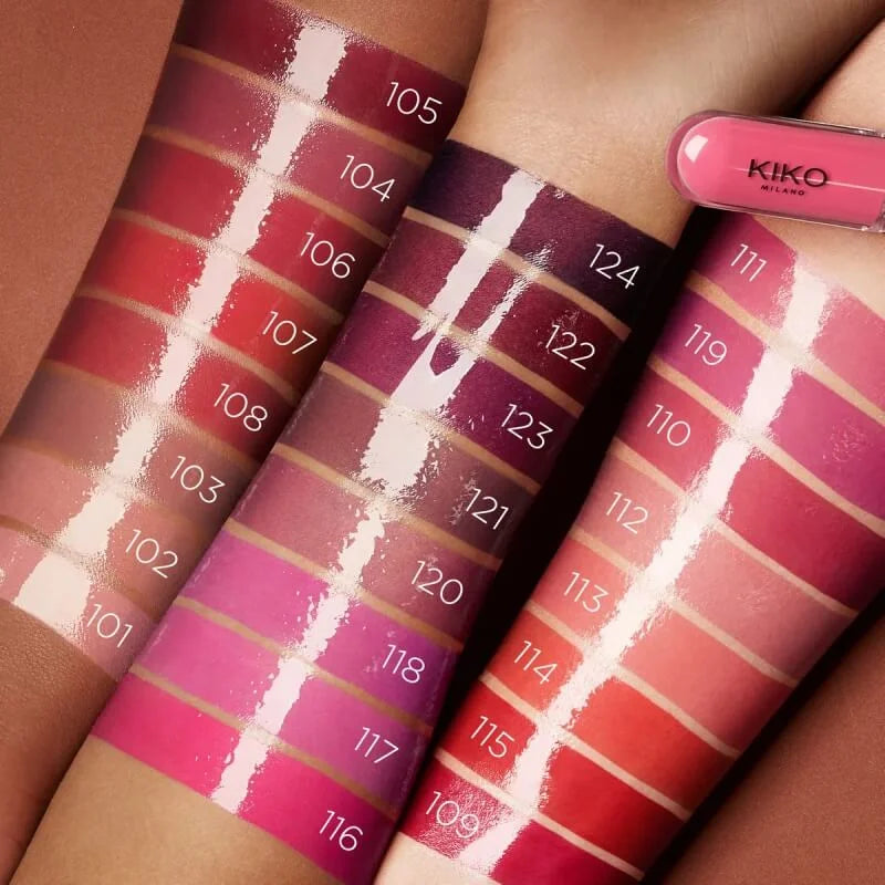 Kiko milano unlimited double touch labial doble matte y gloss de larga duración