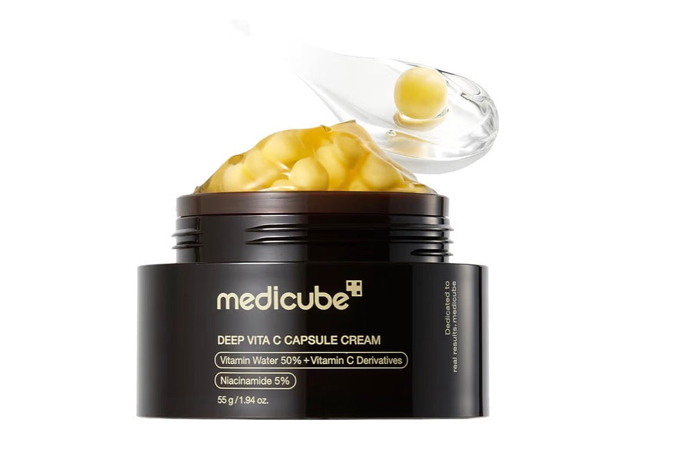 Crema cápsula con vitamina C profunda
