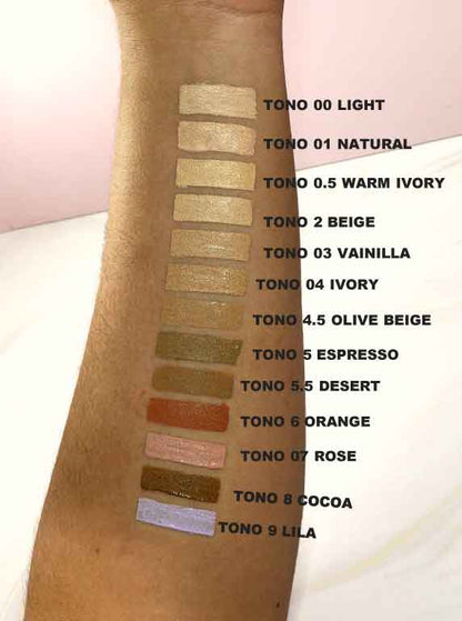 Corrector de alta cobertura Bloomshell nueva presentación