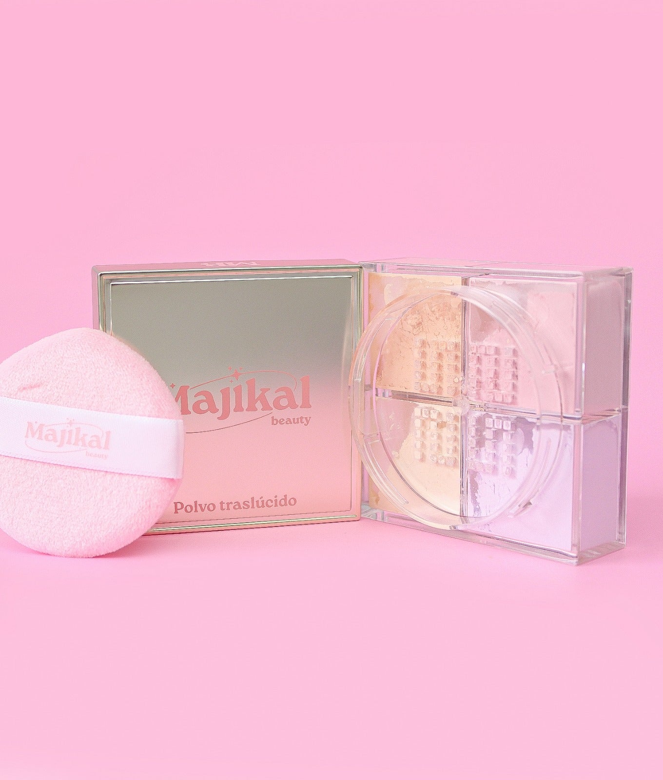 Polvo suelto x4 tonos Majikal Beauty