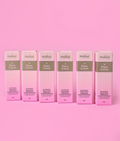 Corrector de ojeras pure cover Majikal Beauty