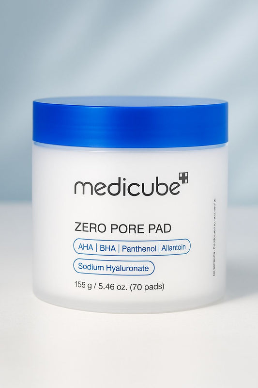 Zero pore pad medicube pads con tónico exfoliante